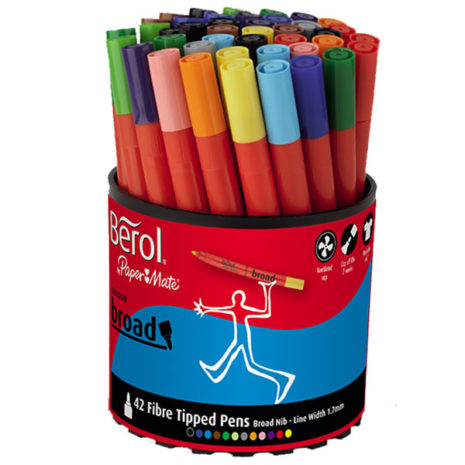 Berol-Colourbroad-Pens-42-pack