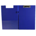 Clipboards-PVC-Foldover-Blue