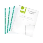 Premium Punched Pockets A4