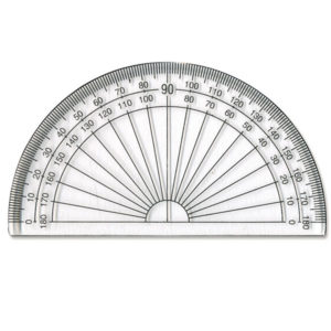 Protractor 10cm PK50