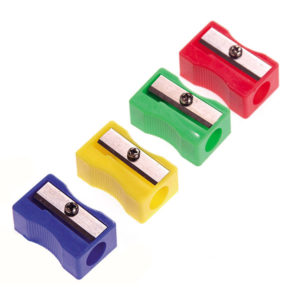 Wedge Pencil Sharpener Plastic