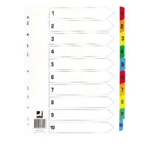 Tabbed-Indexes-1-10-Multicoloured