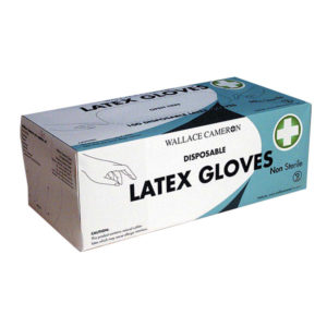 Disposable Latex Gloves x 100