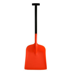 plastic snow shovel