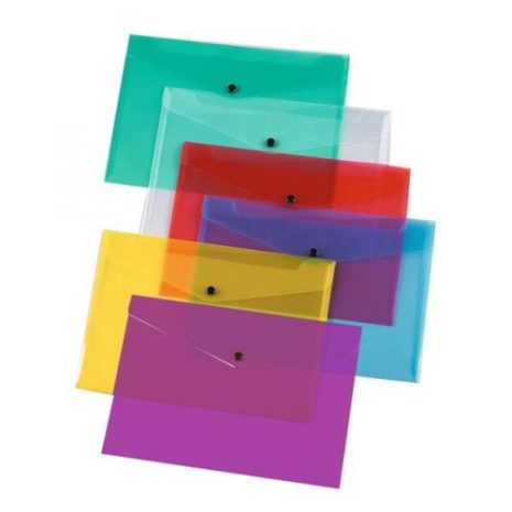 Q-Connect-A4-Assorted-Polypropylene-Popper-Folder-