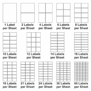 A4 Muti-Purpose Labels