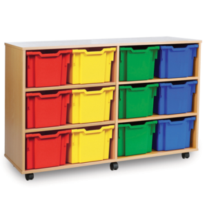 12 Tray Extra Deep Storage Unit