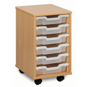 6 Tray Storage Unit