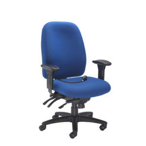 Vista High Back Chair – Royal Blue