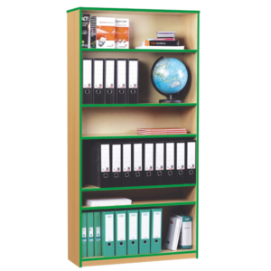 Coloured Edge Large Bookcase