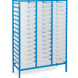 Static Mobile 45 Tray Storage Unit