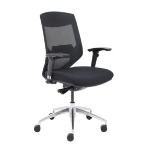 Vogue Medium Back Chair – Black