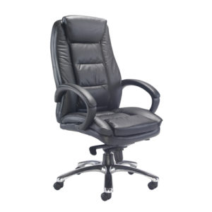 Montana Executive Leather Chair – Black