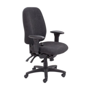 Dista High Back Chair – Charcoal