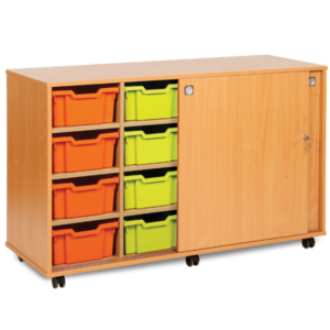 Extra Deep Storage Cupboard With Doors