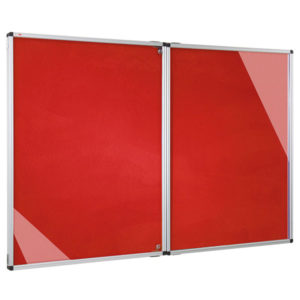 Felt Tamperproof Noticeboard – Double Door