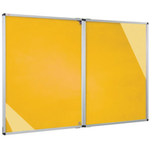 Fire Retardant Noticeboard – Double Door