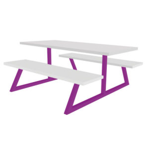 Ova Bench Table