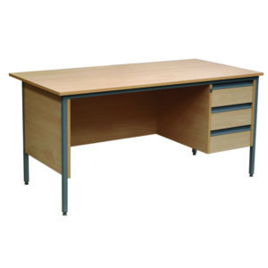 Single Teachers Pedestal Desk