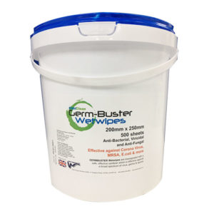 Disinfectant Wipes Tub 500