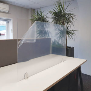 Desk Mounted Sneeze Screen
