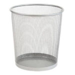 wire mesh silver bin