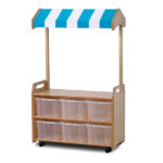 Mobile Unit with Shop Canopy Add-on Tubs