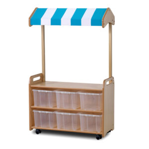 Mobile Unit with Shop Canopy Add-on Tubs