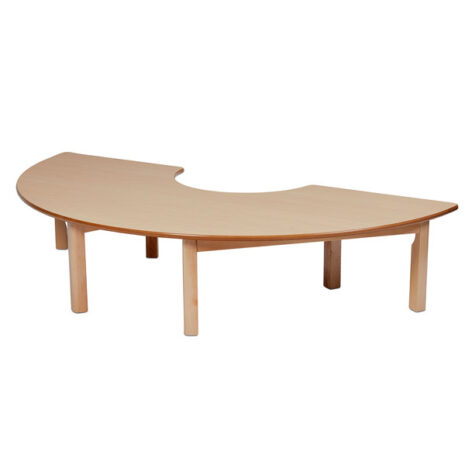 Semi-Circle-wooden-Table