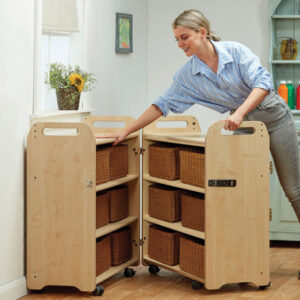Pack Away Cabinet with Baskets