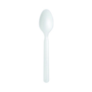 plastic tea spoon