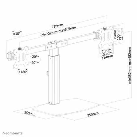 Neomounts-FPMA-D865DBLACK_linedrawing