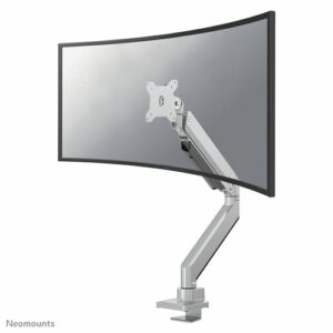 Select Monitor Desk Mount for Curved Screens – Silver