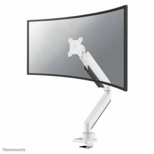 Select Monitor Desk Mount for Curved Screens – White