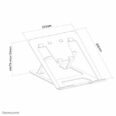 Neomounts-NSLS085BLACK_linedrawing