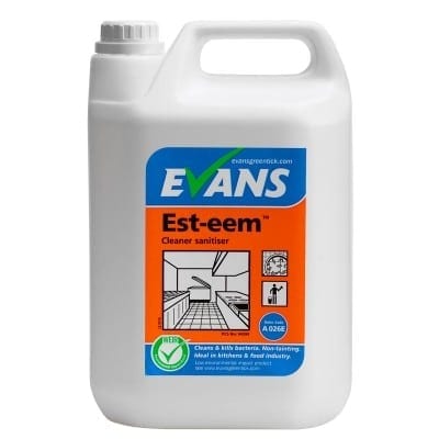 Evans - EST-EEM Cleaner & Sanitiser 5L - 2281