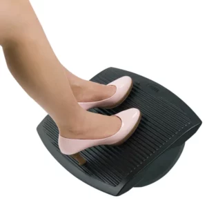 Contour Ergonomics Rocking Footrest Black