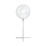 16 Inch/406mm Pedestal Fan White