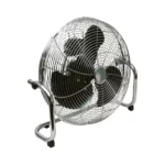 High Velocity Floor Standing Fan 18 Inch 3 Speed Chrome