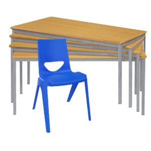 Tables and EN One Chairs